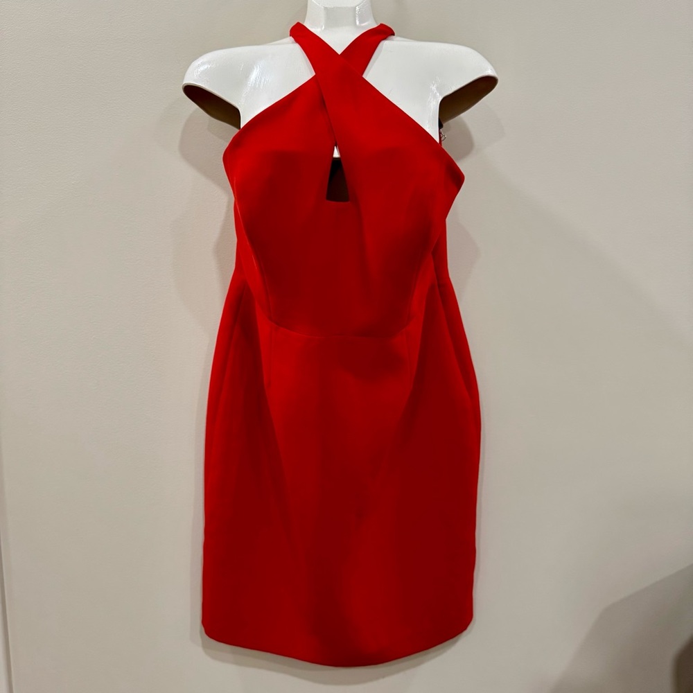 Calvin Klein X-Front Keyhole Dress